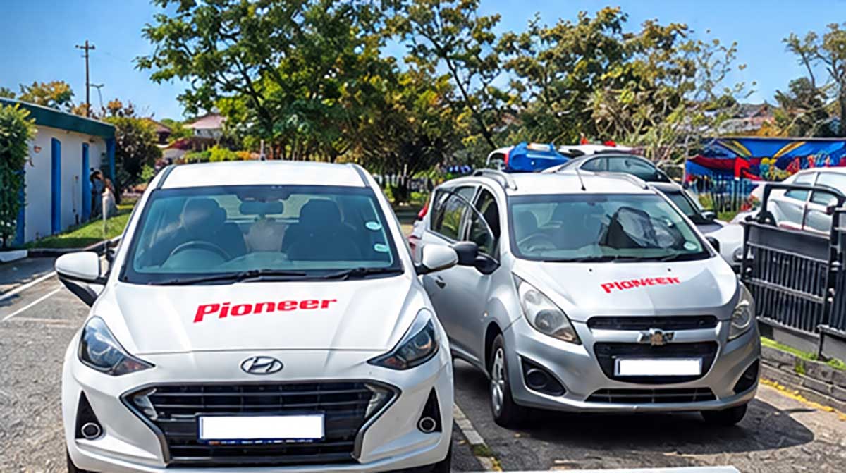 Pioneer driving lessons